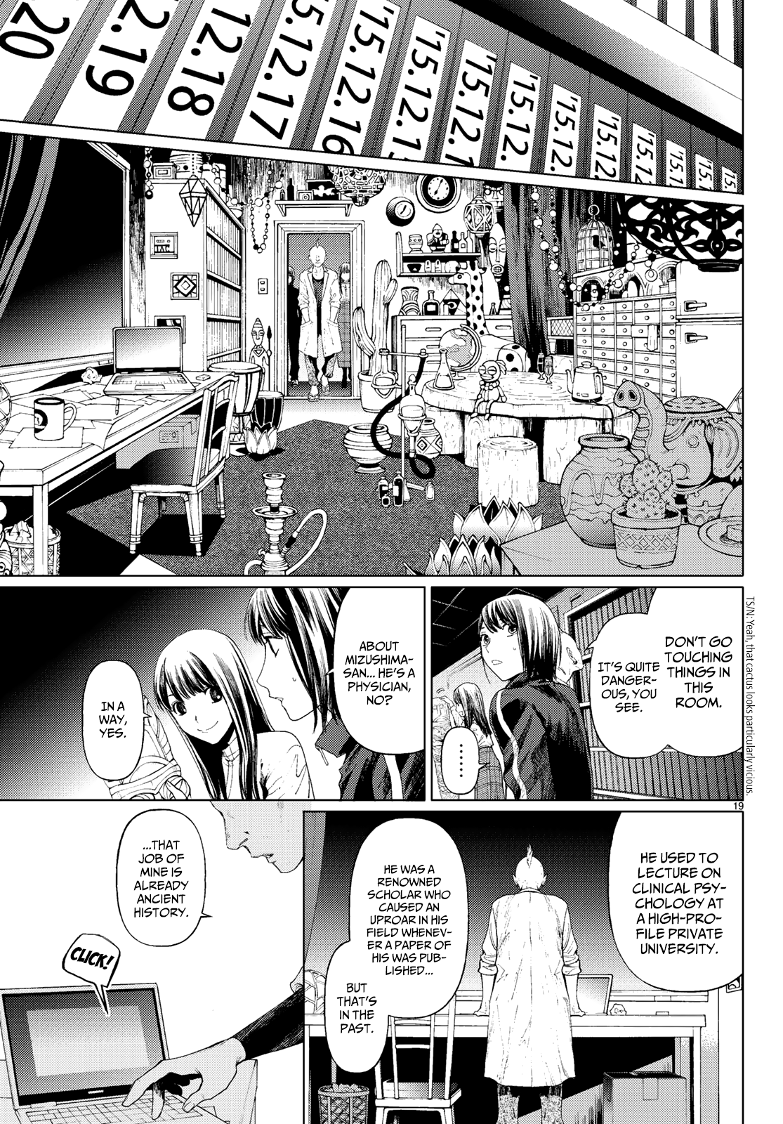 Konya wa Tsuki ga Kirei Desu ga, Toriaezu Shi ne Chapter 37 page 19 - Chapter 37: Self-awareness
