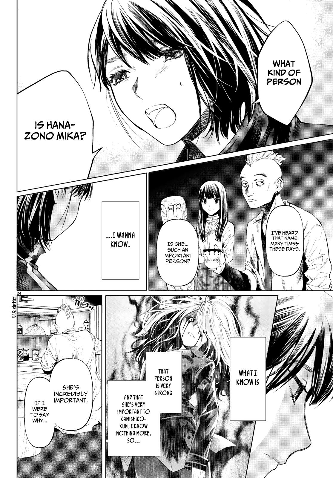 Konya wa Tsuki ga Kirei Desu ga, Toriaezu Shi ne Chapter 37 page 24 - Chapter 37: Self-awareness