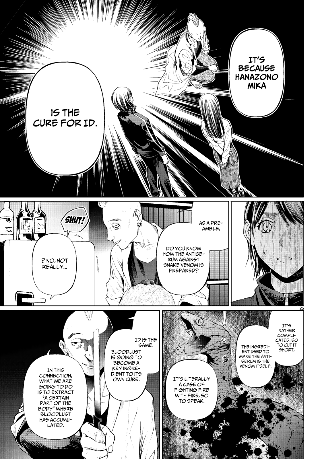 Konya wa Tsuki ga Kirei Desu ga, Toriaezu Shi ne Chapter 37 page 25 - Chapter 37: Self-awareness