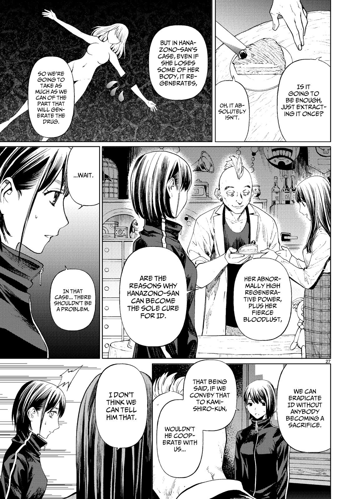 Konya wa Tsuki ga Kirei Desu ga, Toriaezu Shi ne Chapter 37 page 27 - Chapter 37: Self-awareness