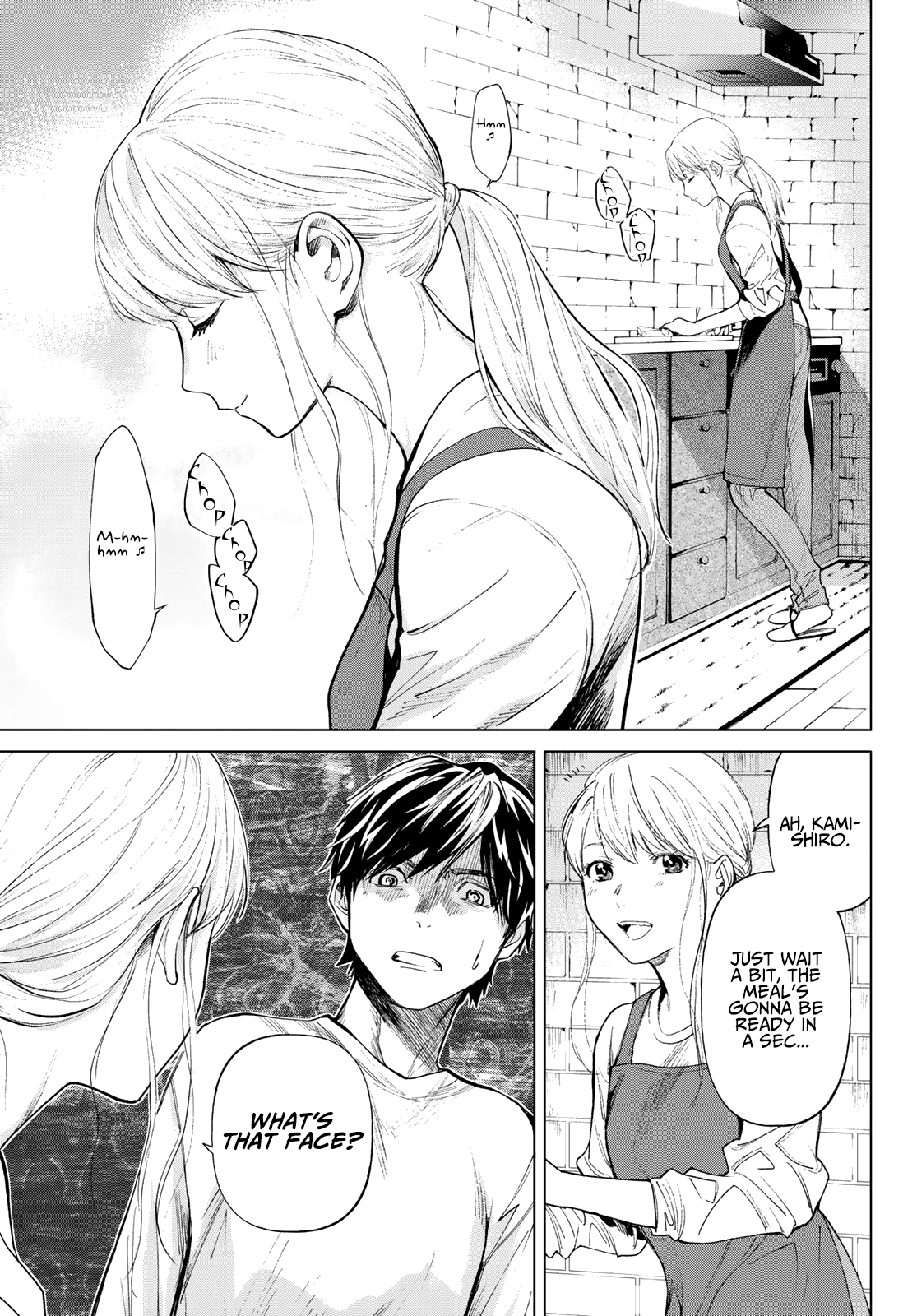 Konya wa Tsuki ga Kirei Desu ga, Toriaezu Shi ne Chapter 37 page 3 - Chapter 37: Self-awareness