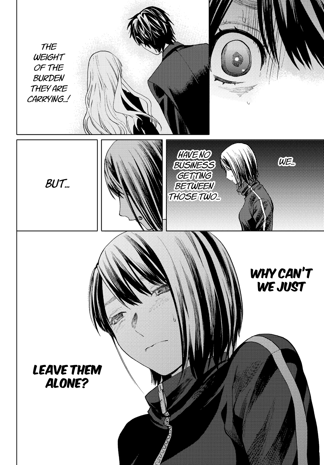 Konya wa Tsuki ga Kirei Desu ga, Toriaezu Shi ne Chapter 37 page 34 - Chapter 37: Self-awareness