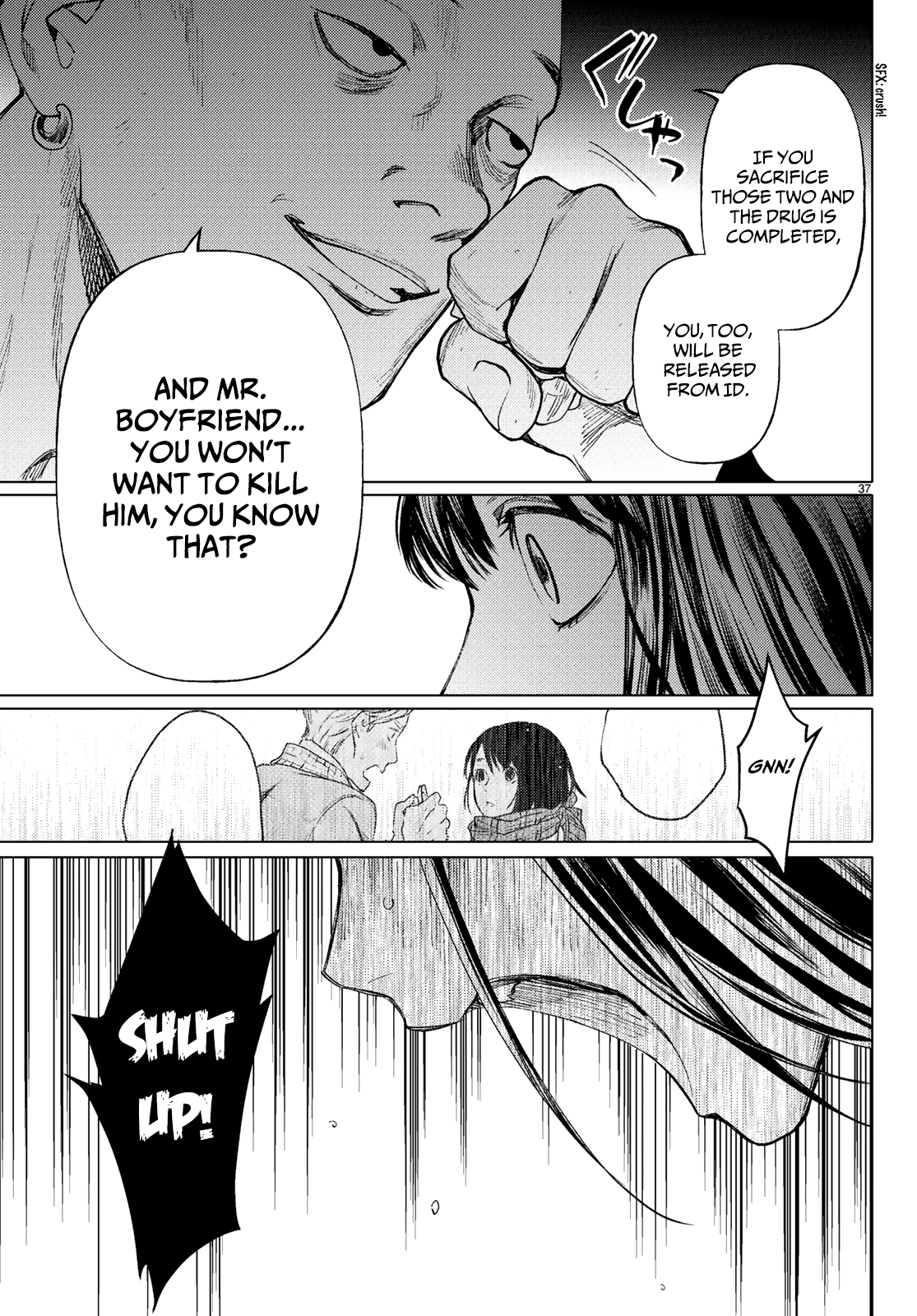 Konya wa Tsuki ga Kirei Desu ga, Toriaezu Shi ne Chapter 37 page 37 - Chapter 37: Self-awareness