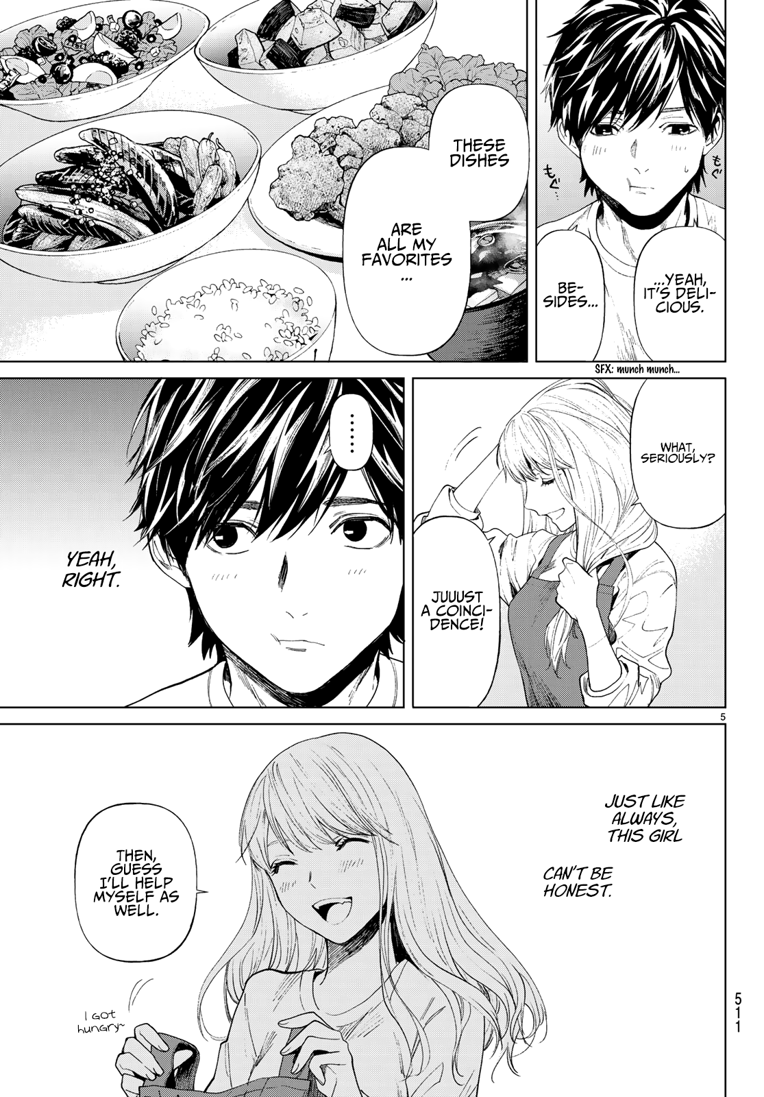Konya wa Tsuki ga Kirei Desu ga, Toriaezu Shi ne Chapter 37 page 5 - Chapter 37: Self-awareness