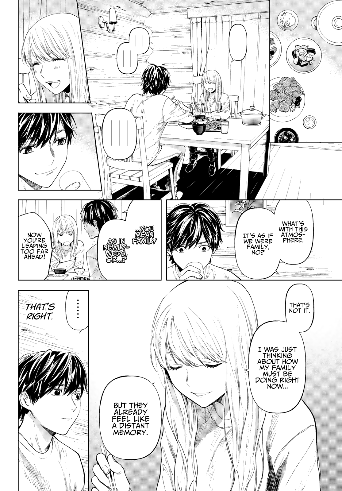 Konya wa Tsuki ga Kirei Desu ga, Toriaezu Shi ne Chapter 37 page 6 - Chapter 37: Self-awareness