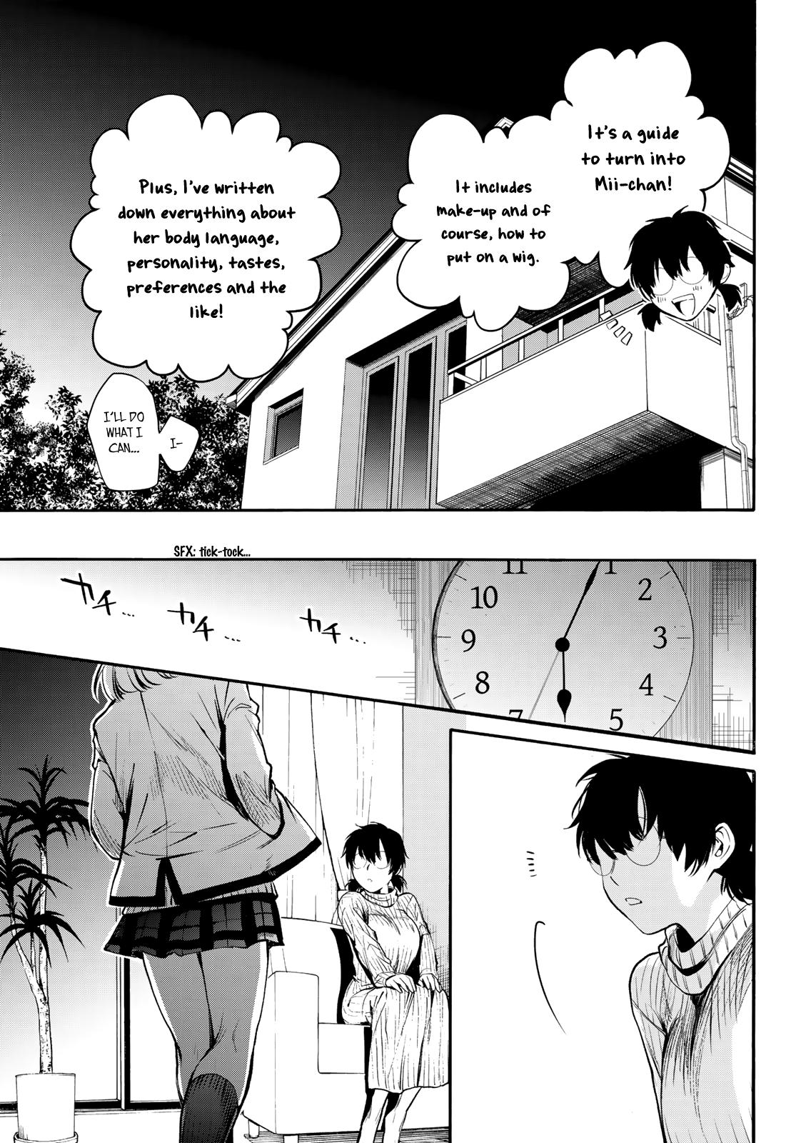 Konya wa Tsuki ga Kirei Desu ga, Toriaezu Shi ne Chapter 38 page 13 - Chapter 38: Partiality