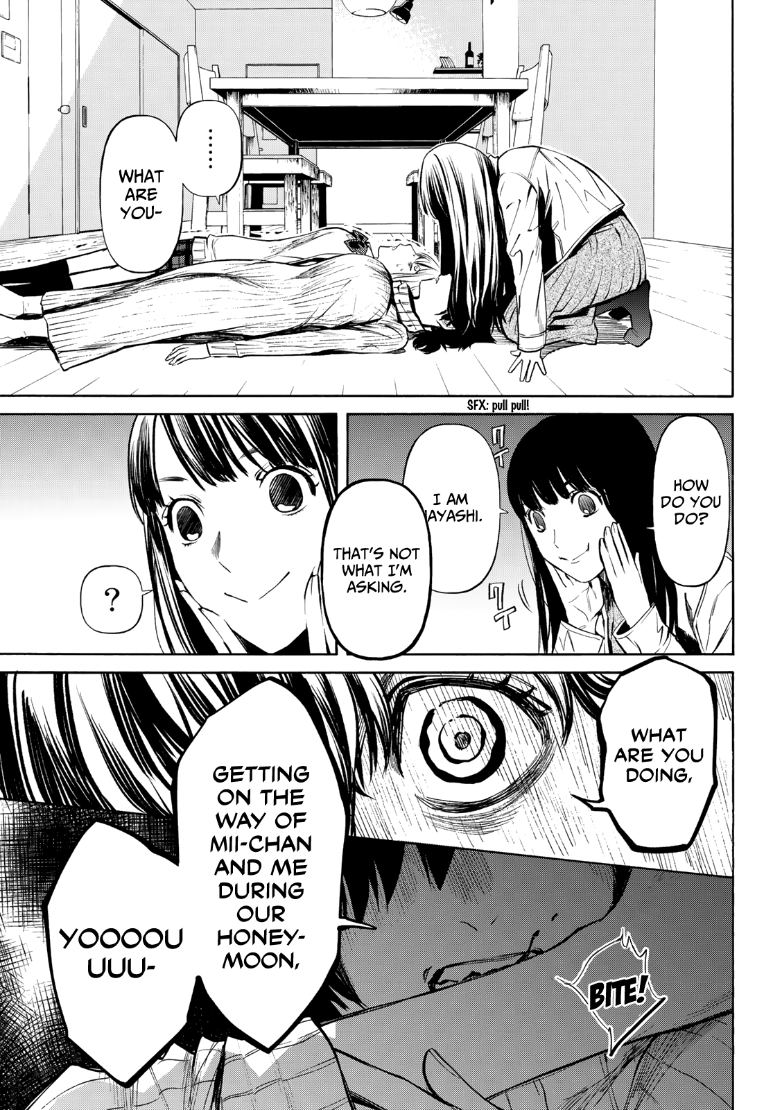Konya wa Tsuki ga Kirei Desu ga, Toriaezu Shi ne Chapter 38 page 26 - Chapter 38: Partiality