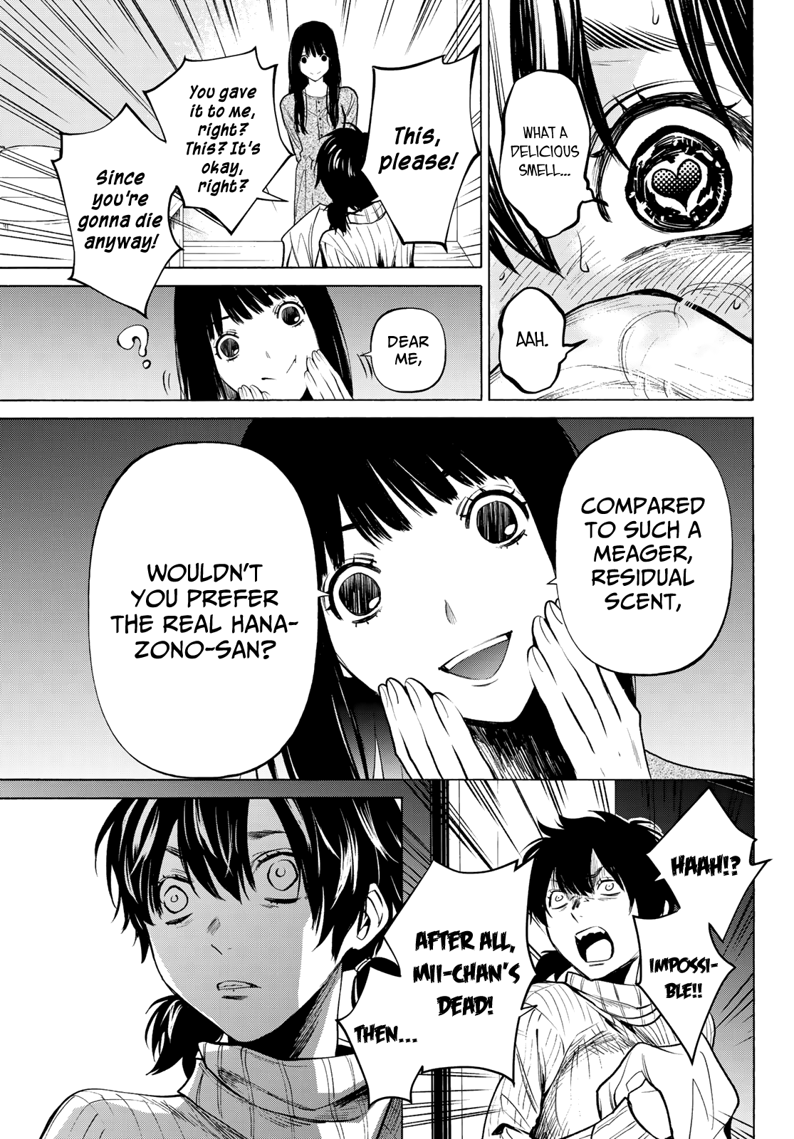 Konya wa Tsuki ga Kirei Desu ga, Toriaezu Shi ne Chapter 38 page 30 - Chapter 38: Partiality