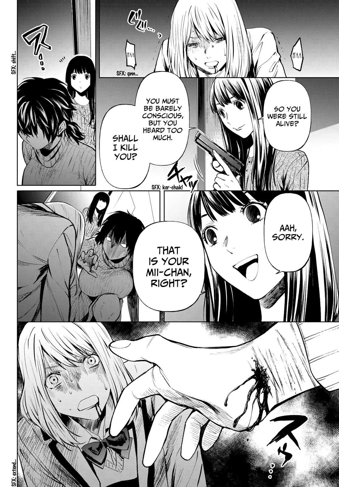 Konya wa Tsuki ga Kirei Desu ga, Toriaezu Shi ne Chapter 38 page 37 - Chapter 38: Partiality