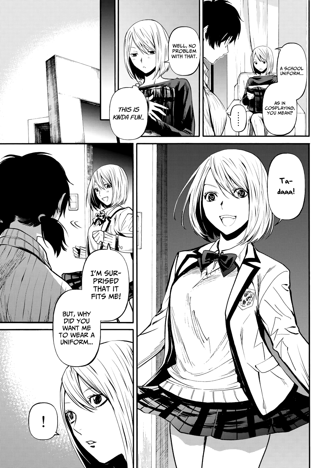 Konya wa Tsuki ga Kirei Desu ga, Toriaezu Shi ne Chapter 38 page 7 - Chapter 38: Partiality