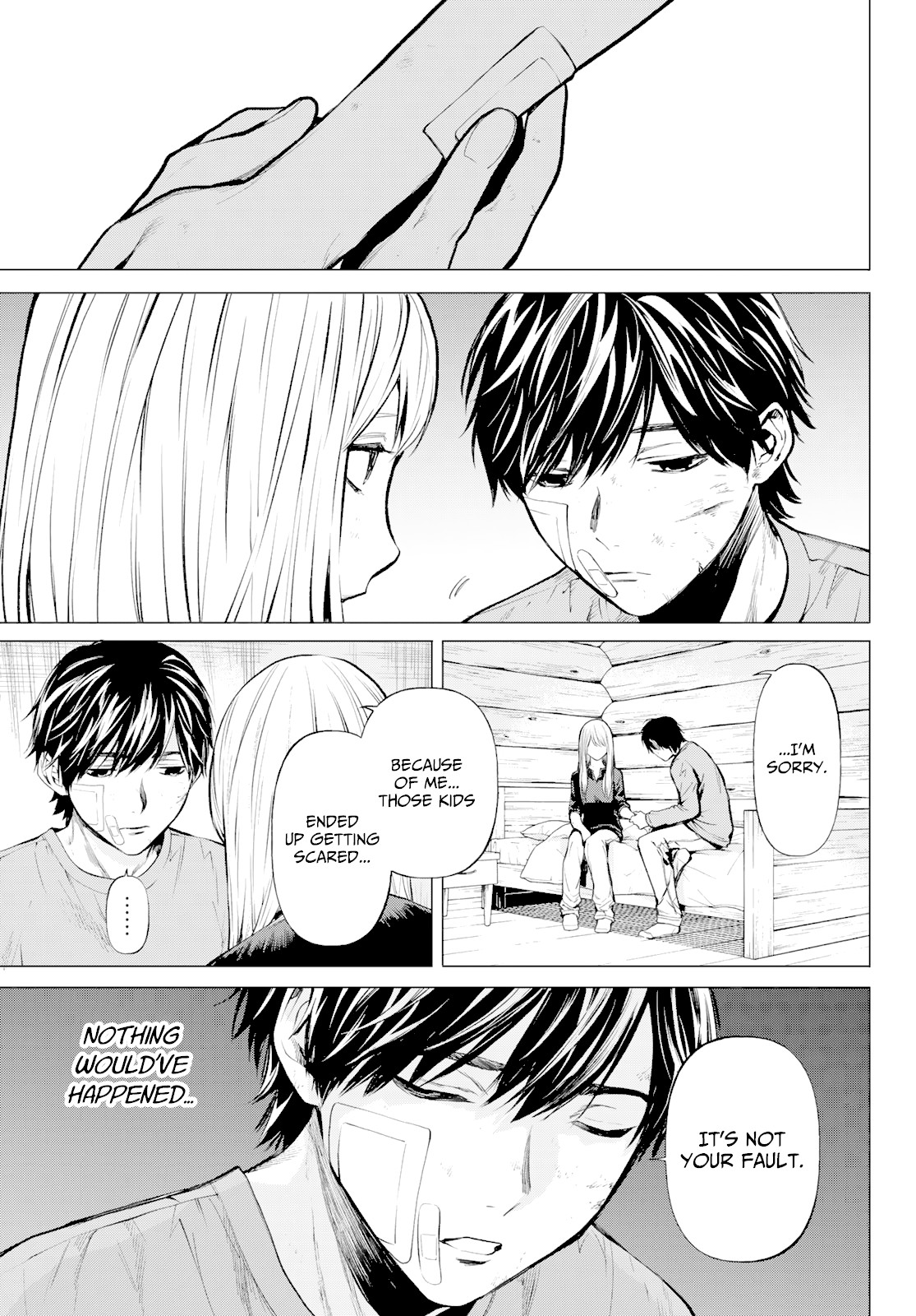 Konya wa Tsuki ga Kirei Desu ga, Toriaezu Shi ne Chapter 39 page 17 - Chapter 39: Visit