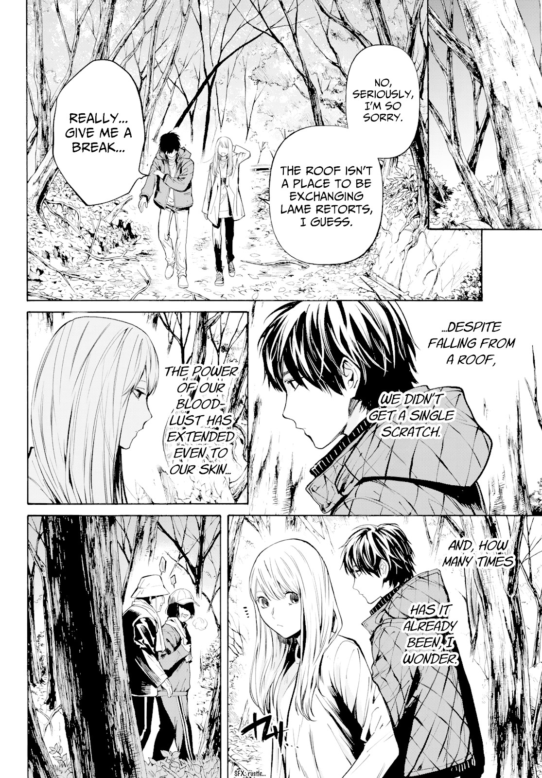 Konya wa Tsuki ga Kirei Desu ga, Toriaezu Shi ne Chapter 39 page 2 - Chapter 39: Visit