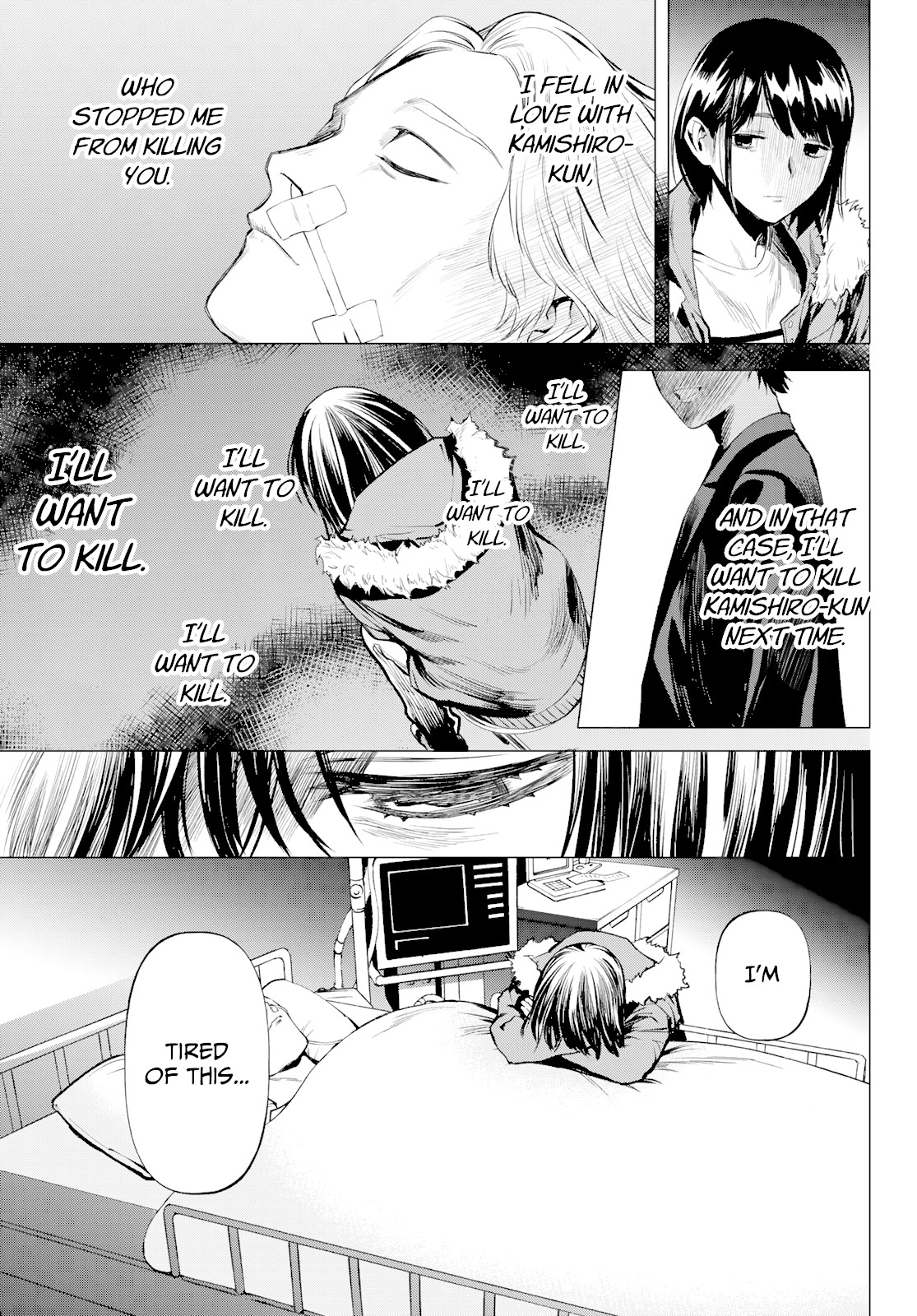 Konya wa Tsuki ga Kirei Desu ga, Toriaezu Shi ne Chapter 39 page 25 - Chapter 39: Visit