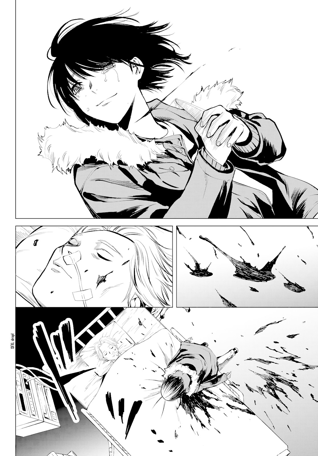 Konya wa Tsuki ga Kirei Desu ga, Toriaezu Shi ne Chapter 39 page 28 - Chapter 39: Visit