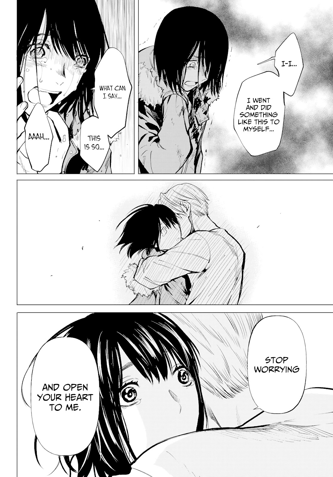 Konya wa Tsuki ga Kirei Desu ga, Toriaezu Shi ne Chapter 39 page 32 - Chapter 39: Visit