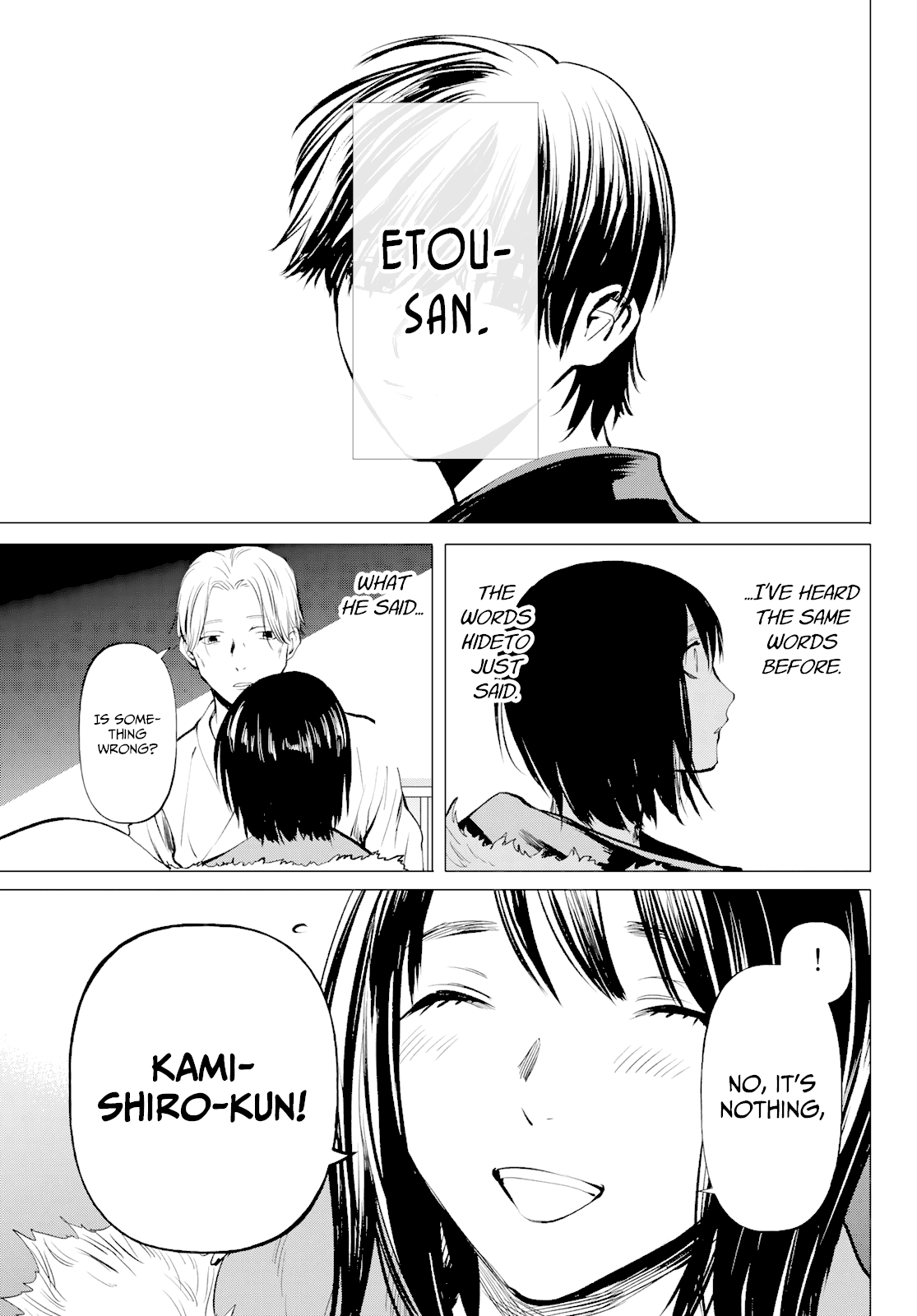 Konya wa Tsuki ga Kirei Desu ga, Toriaezu Shi ne Chapter 39 page 35 - Chapter 39: Visit