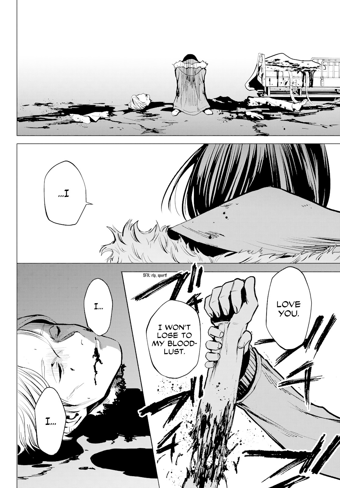 Konya wa Tsuki ga Kirei Desu ga, Toriaezu Shi ne Chapter 39 page 41 - Chapter 39: Visit