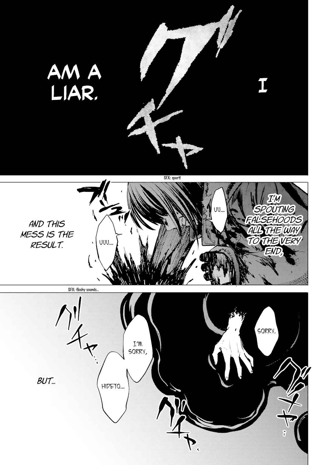 Konya wa Tsuki ga Kirei Desu ga, Toriaezu Shi ne Chapter 39 page 42 - Chapter 39: Visit