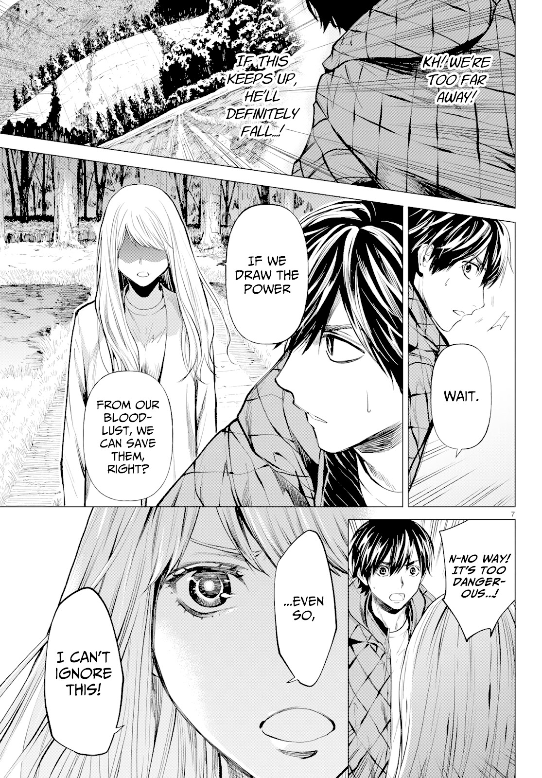 Konya wa Tsuki ga Kirei Desu ga, Toriaezu Shi ne Chapter 39 page 7 - Chapter 39: Visit