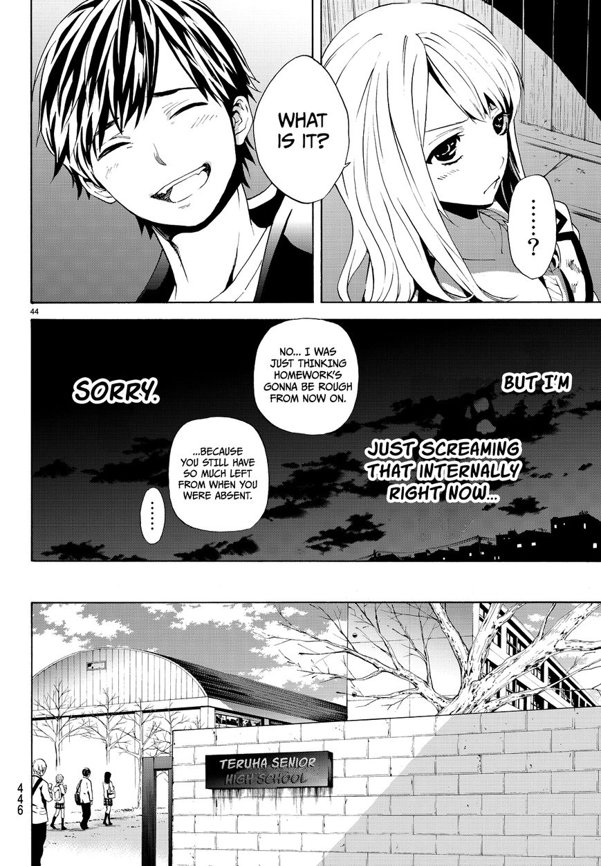 Konya wa Tsuki ga Kirei Desu ga, Toriaezu Shi ne Chapter 4 page 45 - Chapter 4