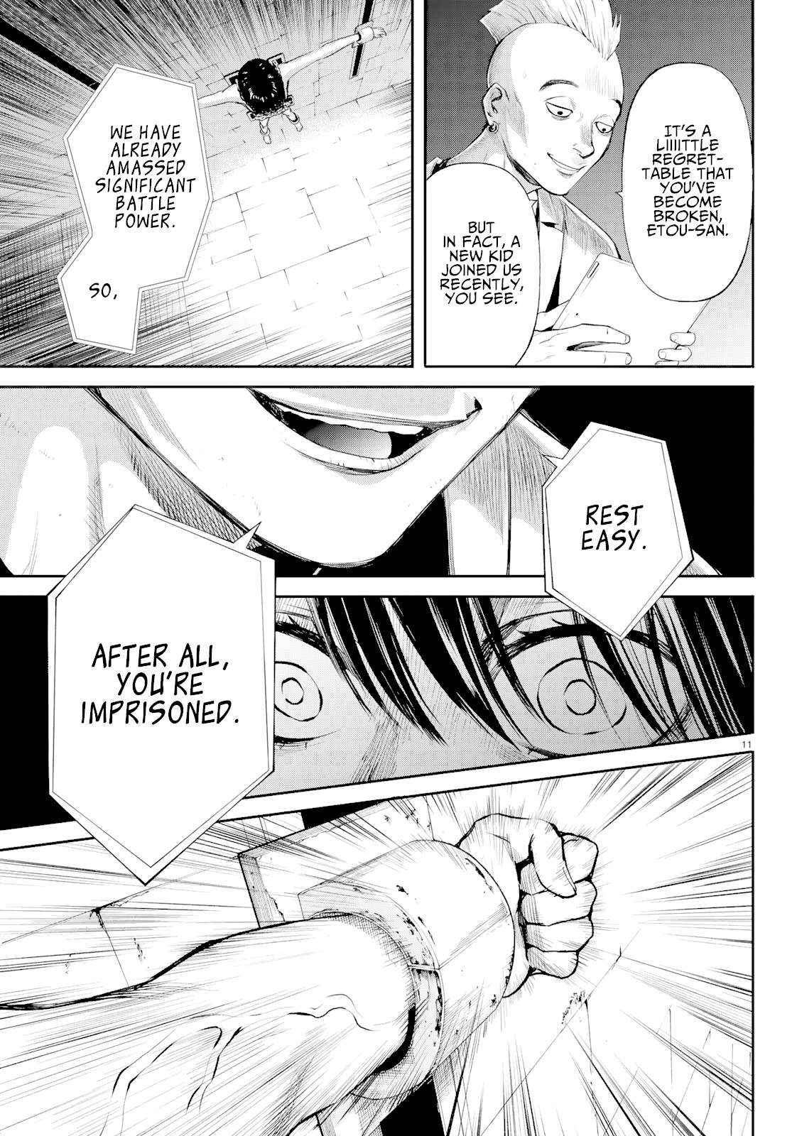 Konya wa Tsuki ga Kirei Desu ga, Toriaezu Shi ne Chapter 40 page 11 - Chapter 40: Big Sis and Little Bro