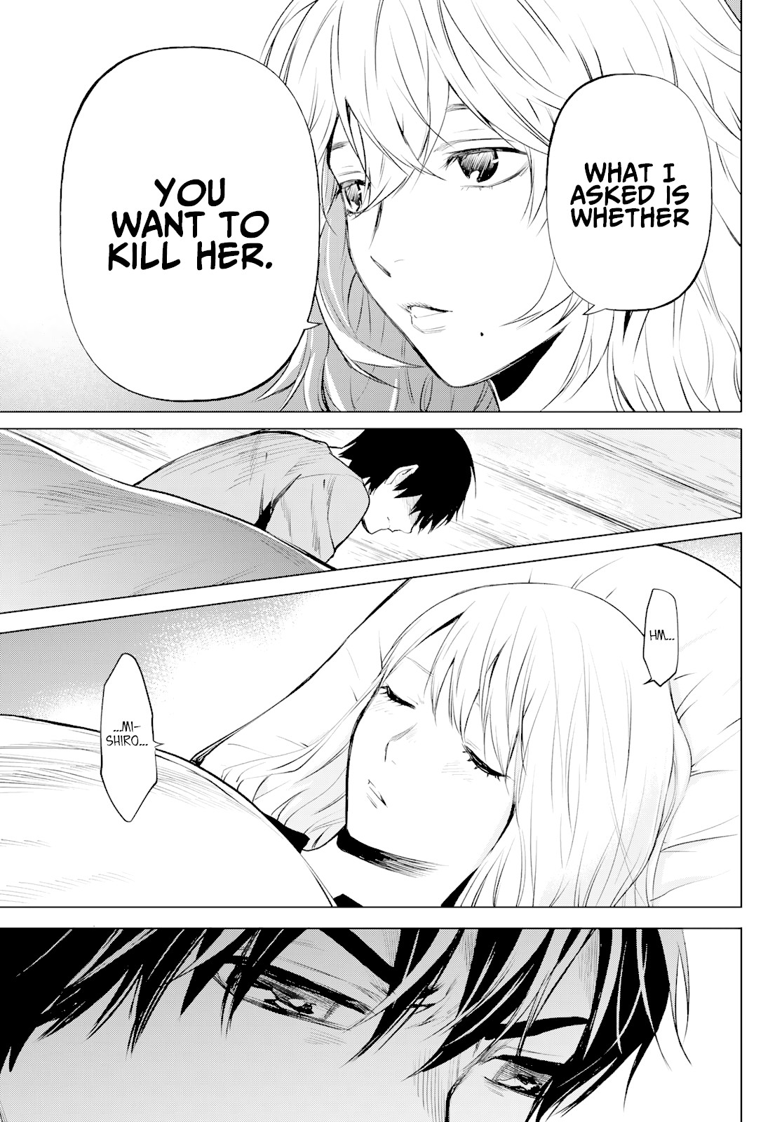 Konya wa Tsuki ga Kirei Desu ga, Toriaezu Shi ne Chapter 40 page 33 - Chapter 40: Big Sis and Little Bro