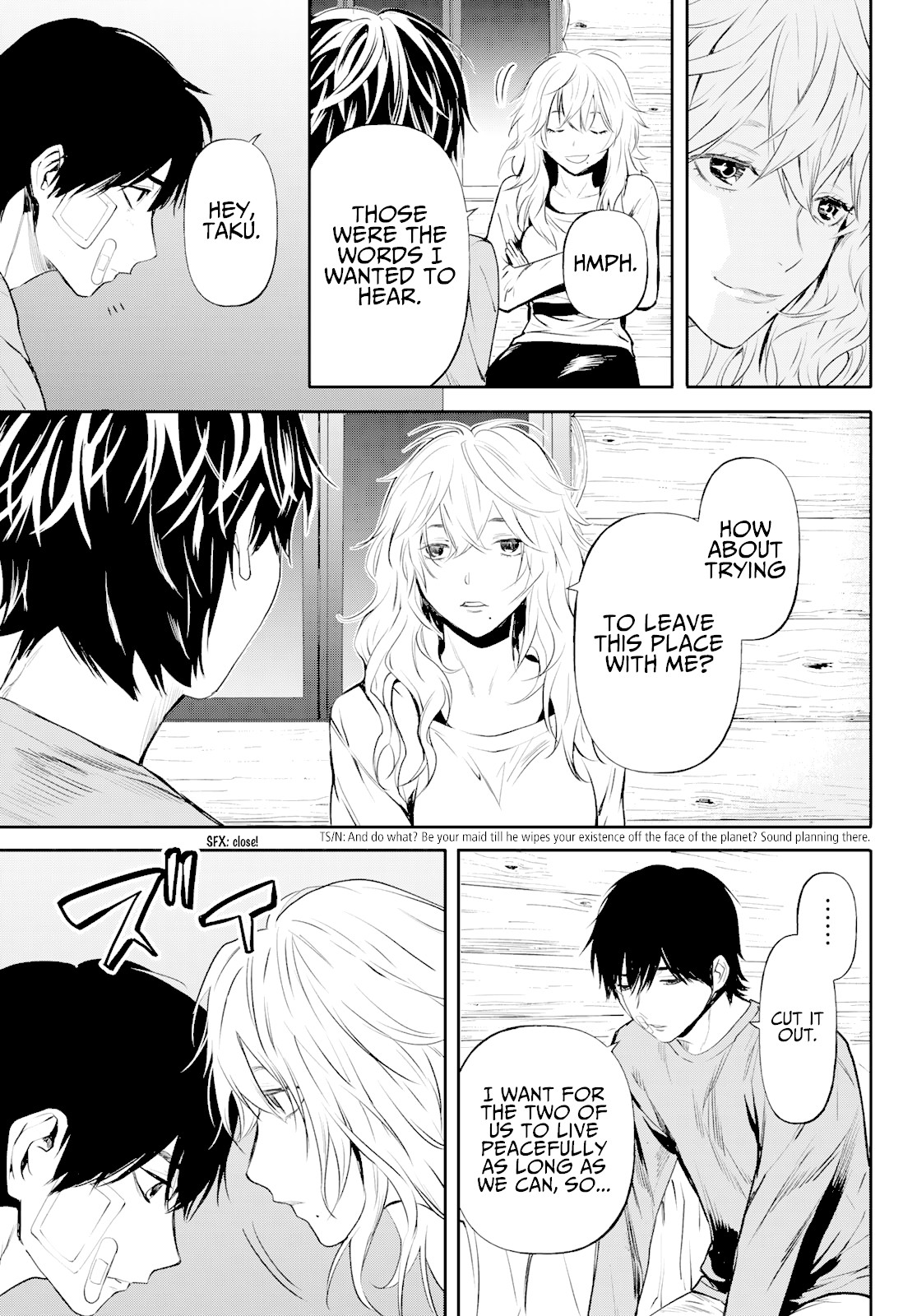 Konya wa Tsuki ga Kirei Desu ga, Toriaezu Shi ne Chapter 40 page 35 - Chapter 40: Big Sis and Little Bro