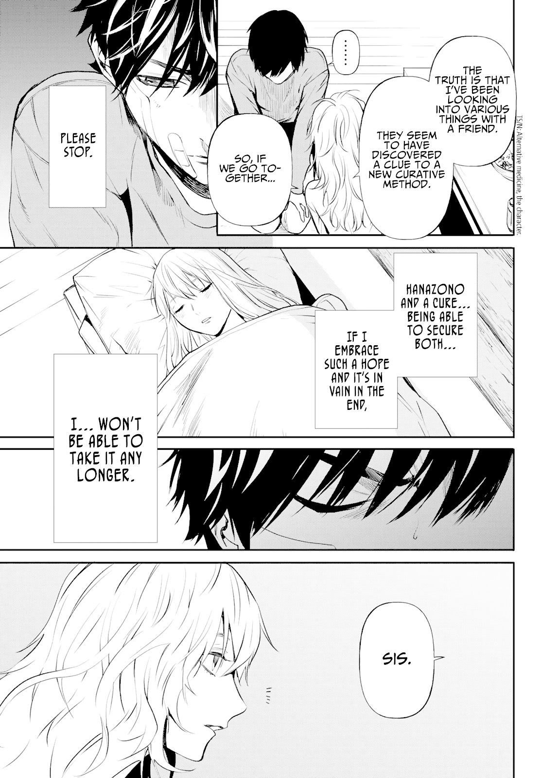 Konya wa Tsuki ga Kirei Desu ga, Toriaezu Shi ne Chapter 40 page 37 - Chapter 40: Big Sis and Little Bro