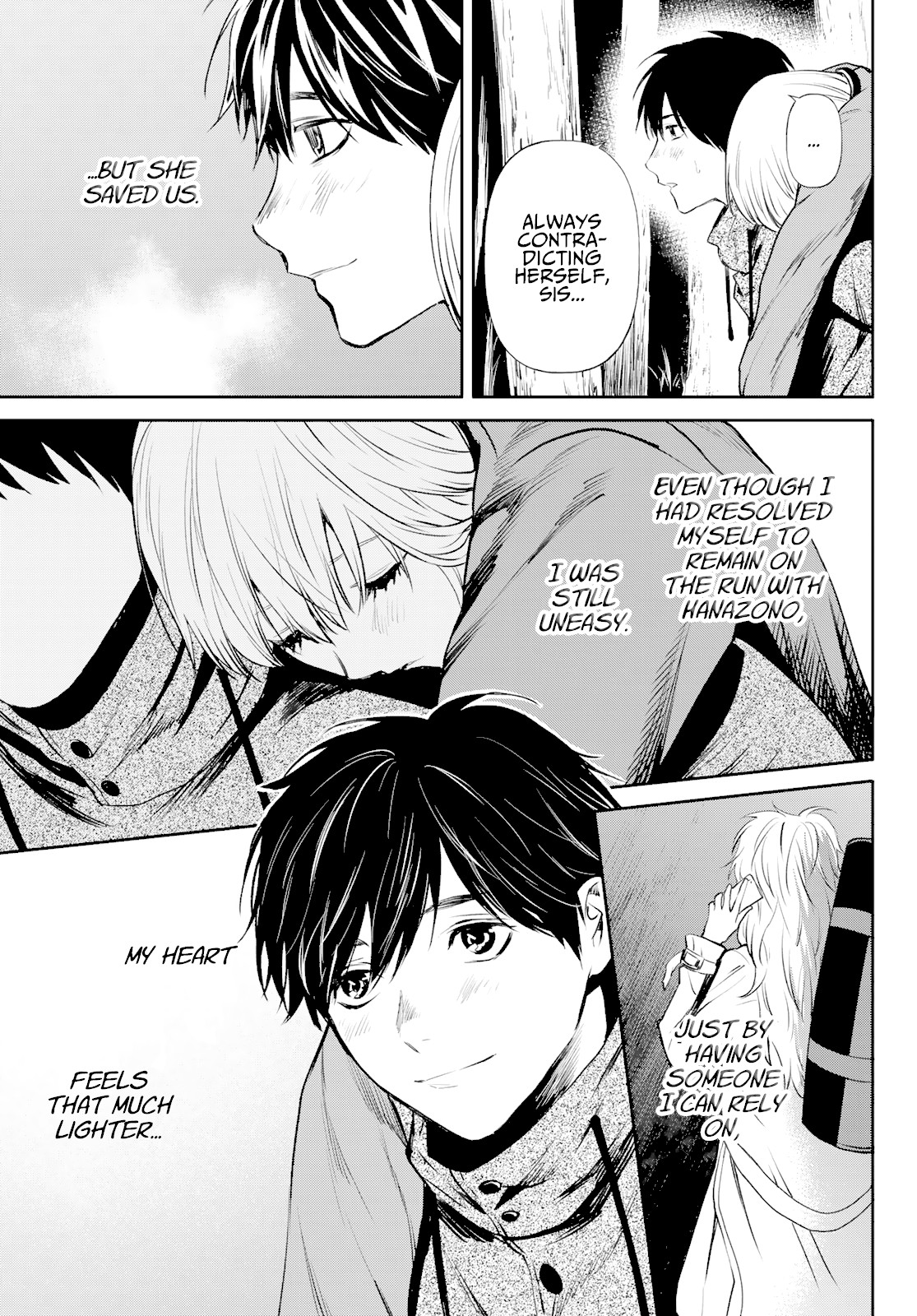 Konya wa Tsuki ga Kirei Desu ga, Toriaezu Shi ne Chapter 40 page 41 - Chapter 40: Big Sis and Little Bro