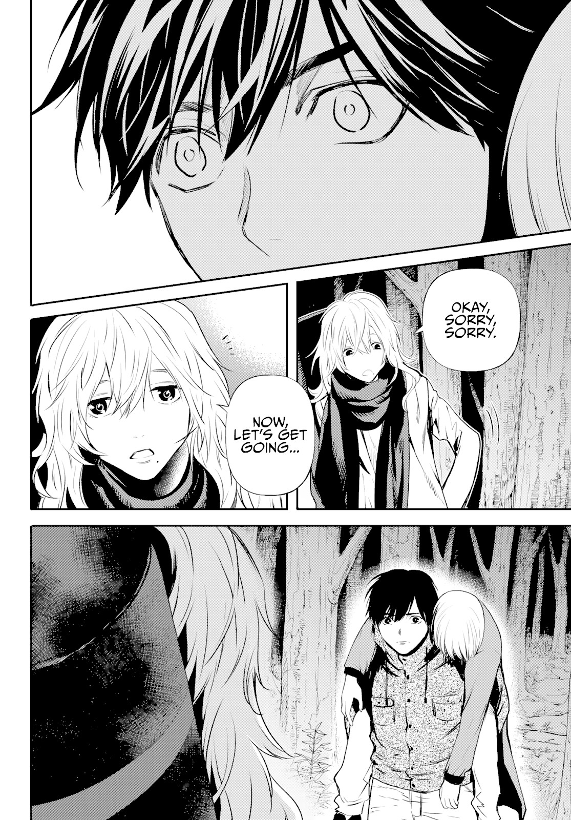 Konya wa Tsuki ga Kirei Desu ga, Toriaezu Shi ne Chapter 40 page 42 - Chapter 40: Big Sis and Little Bro