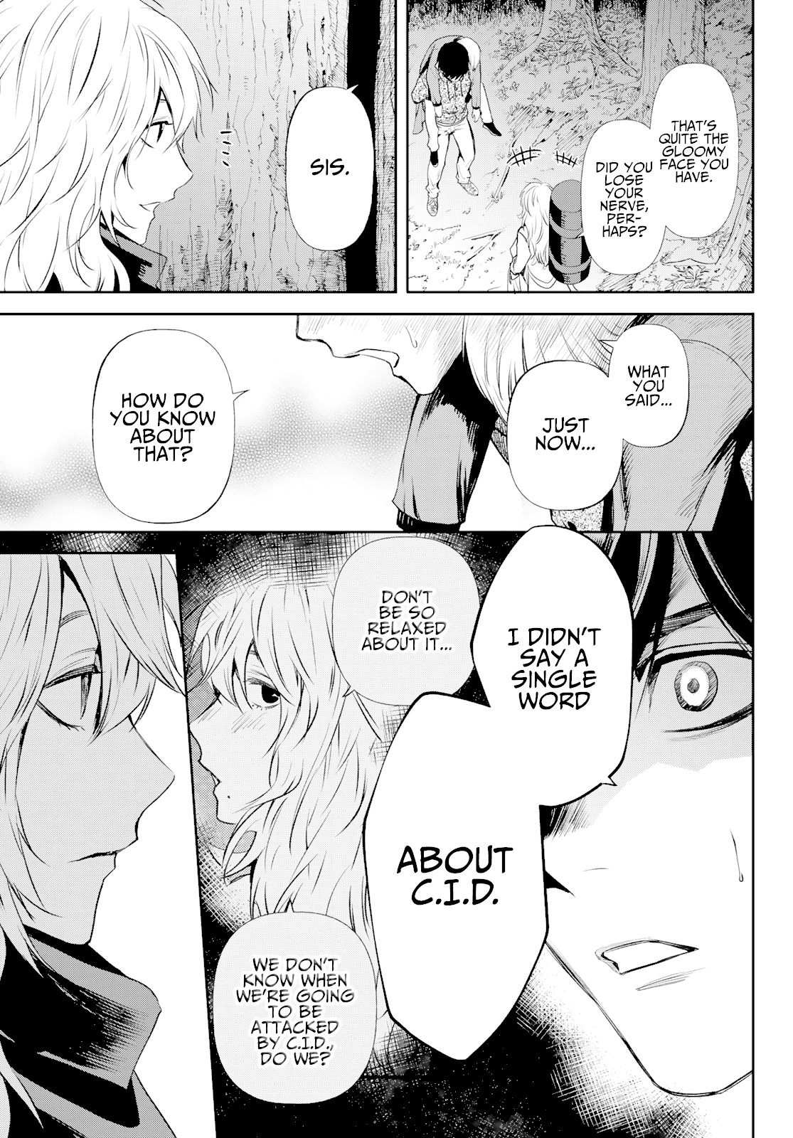 Konya wa Tsuki ga Kirei Desu ga, Toriaezu Shi ne Chapter 40 page 43 - Chapter 40: Big Sis and Little Bro