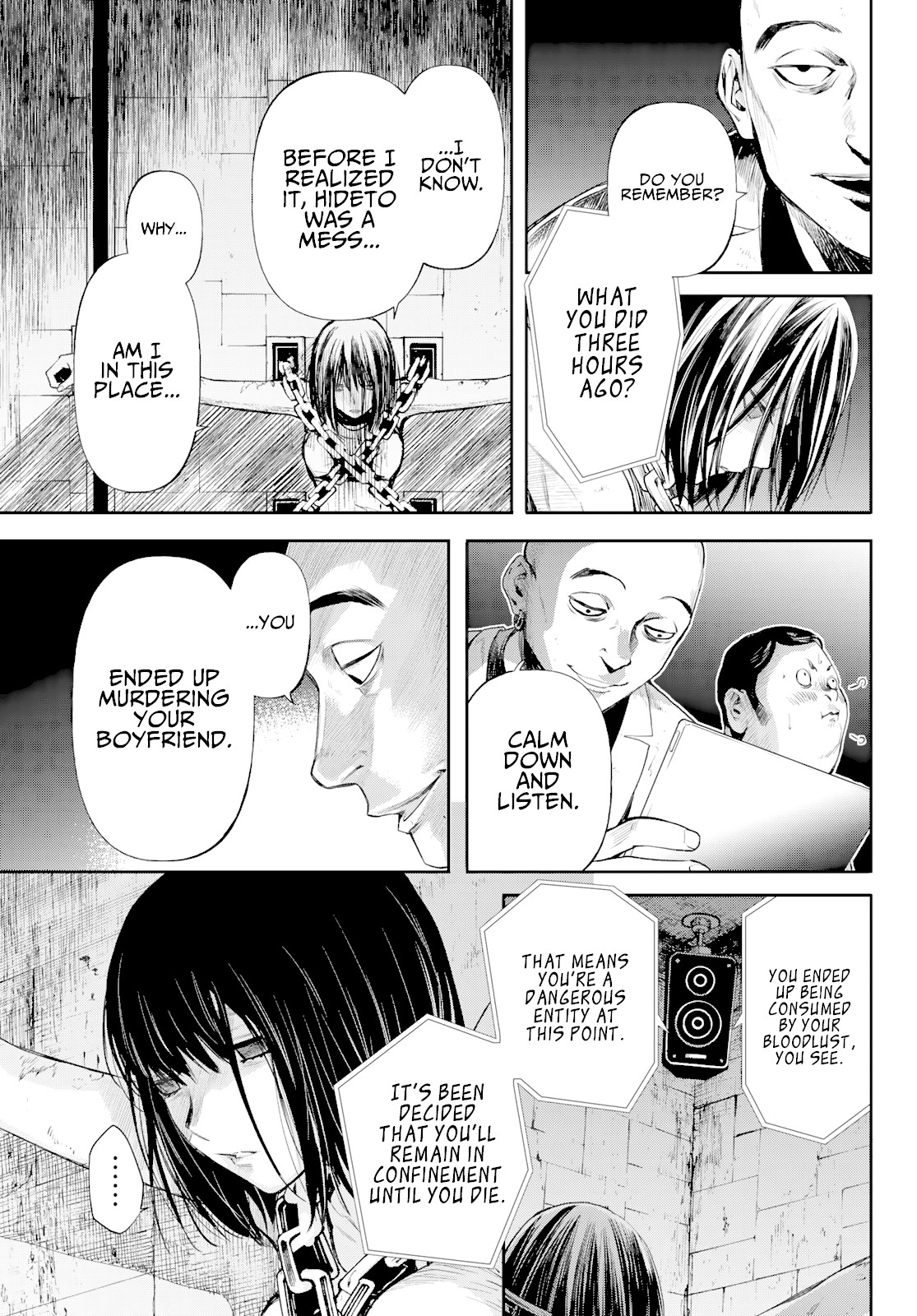 Konya wa Tsuki ga Kirei Desu ga, Toriaezu Shi ne Chapter 40 page 9 - Chapter 40: Big Sis and Little Bro