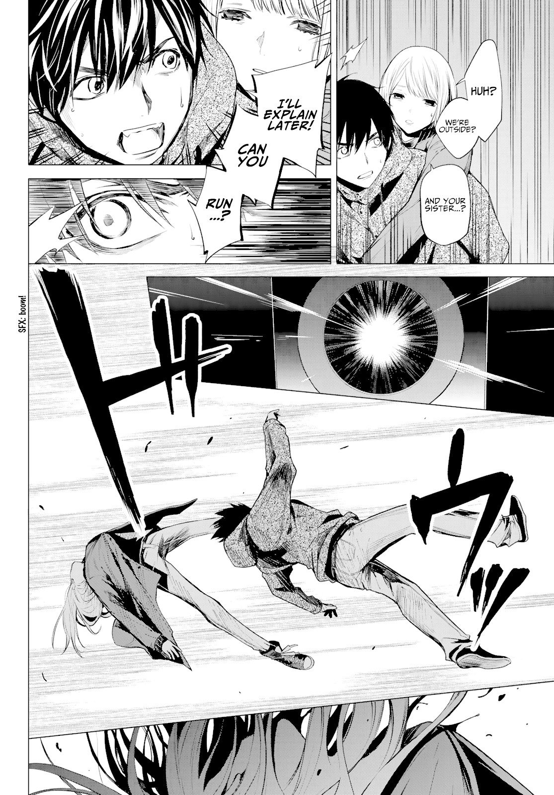 Konya wa Tsuki ga Kirei Desu ga, Toriaezu Shi ne Chapter 41 page 4 - Chapter 41: Suspicion