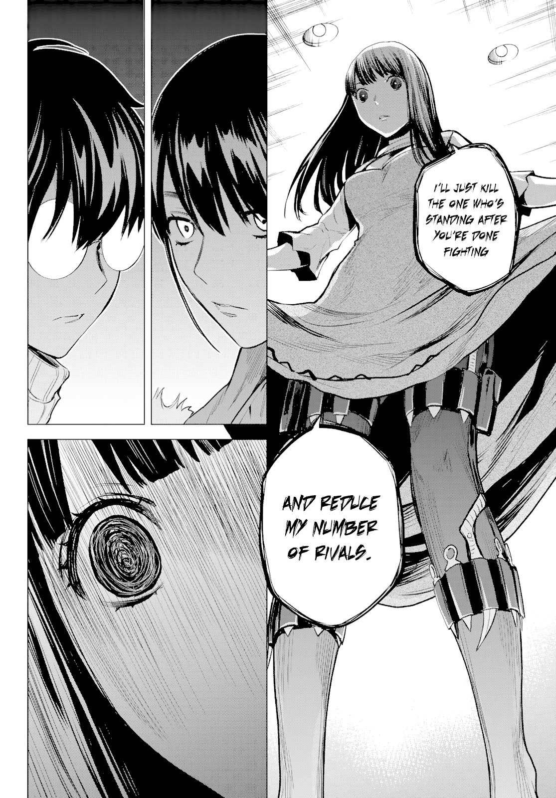 Konya wa Tsuki ga Kirei Desu ga, Toriaezu Shi ne Chapter 41 page 40 - Chapter 41: Suspicion