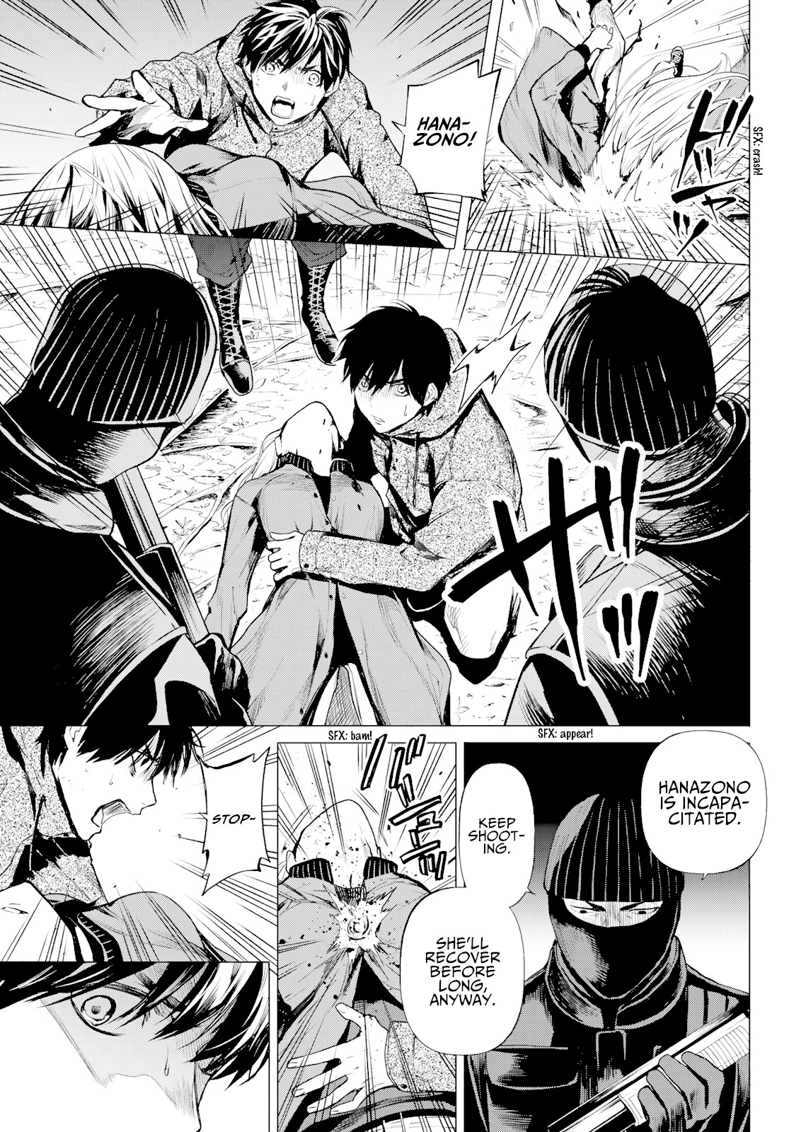 Konya wa Tsuki ga Kirei Desu ga, Toriaezu Shi ne Chapter 41 page 5 - Chapter 41: Suspicion