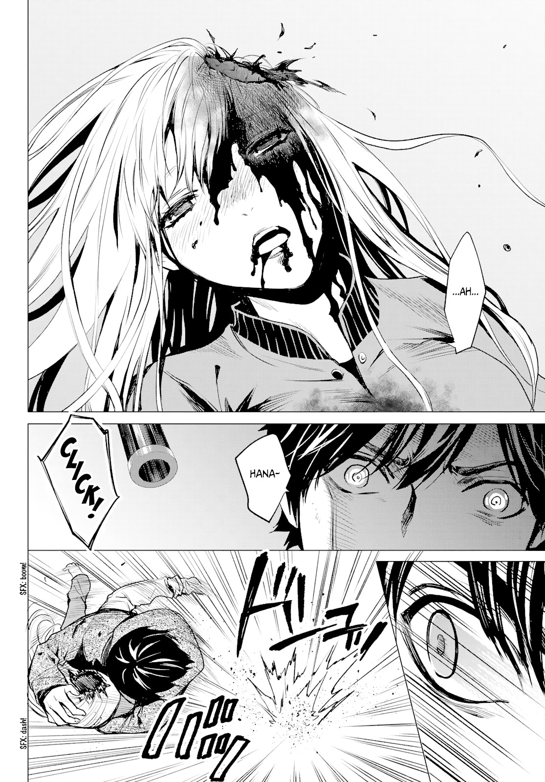 Konya wa Tsuki ga Kirei Desu ga, Toriaezu Shi ne Chapter 41 page 6 - Chapter 41: Suspicion