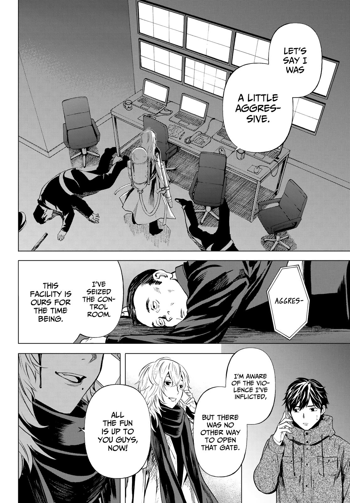 Konya wa Tsuki ga Kirei Desu ga, Toriaezu Shi ne Chapter 42 page 30 - Chapter 42: Raid