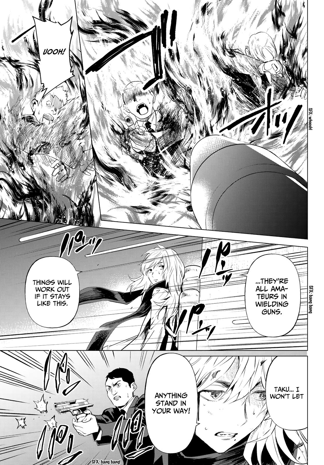 Konya wa Tsuki ga Kirei Desu ga, Toriaezu Shi ne Chapter 42 page 40 - Chapter 42: Raid