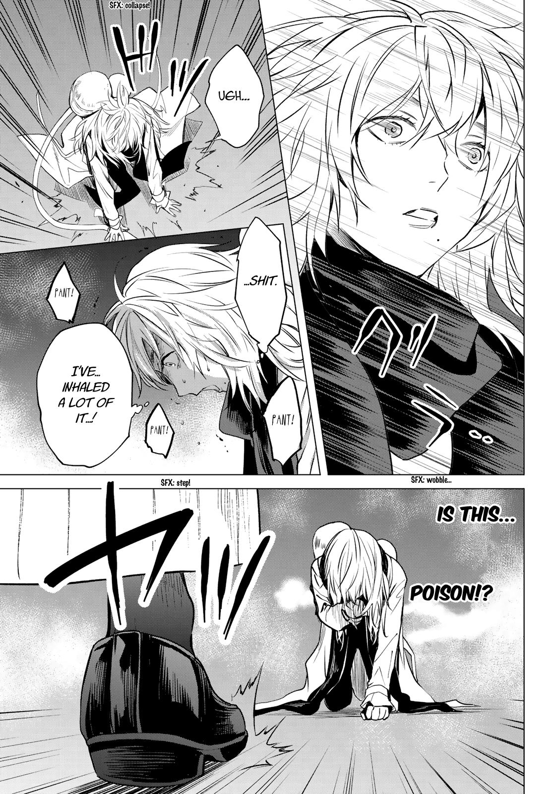 Konya wa Tsuki ga Kirei Desu ga, Toriaezu Shi ne Chapter 42 page 42 - Chapter 42: Raid