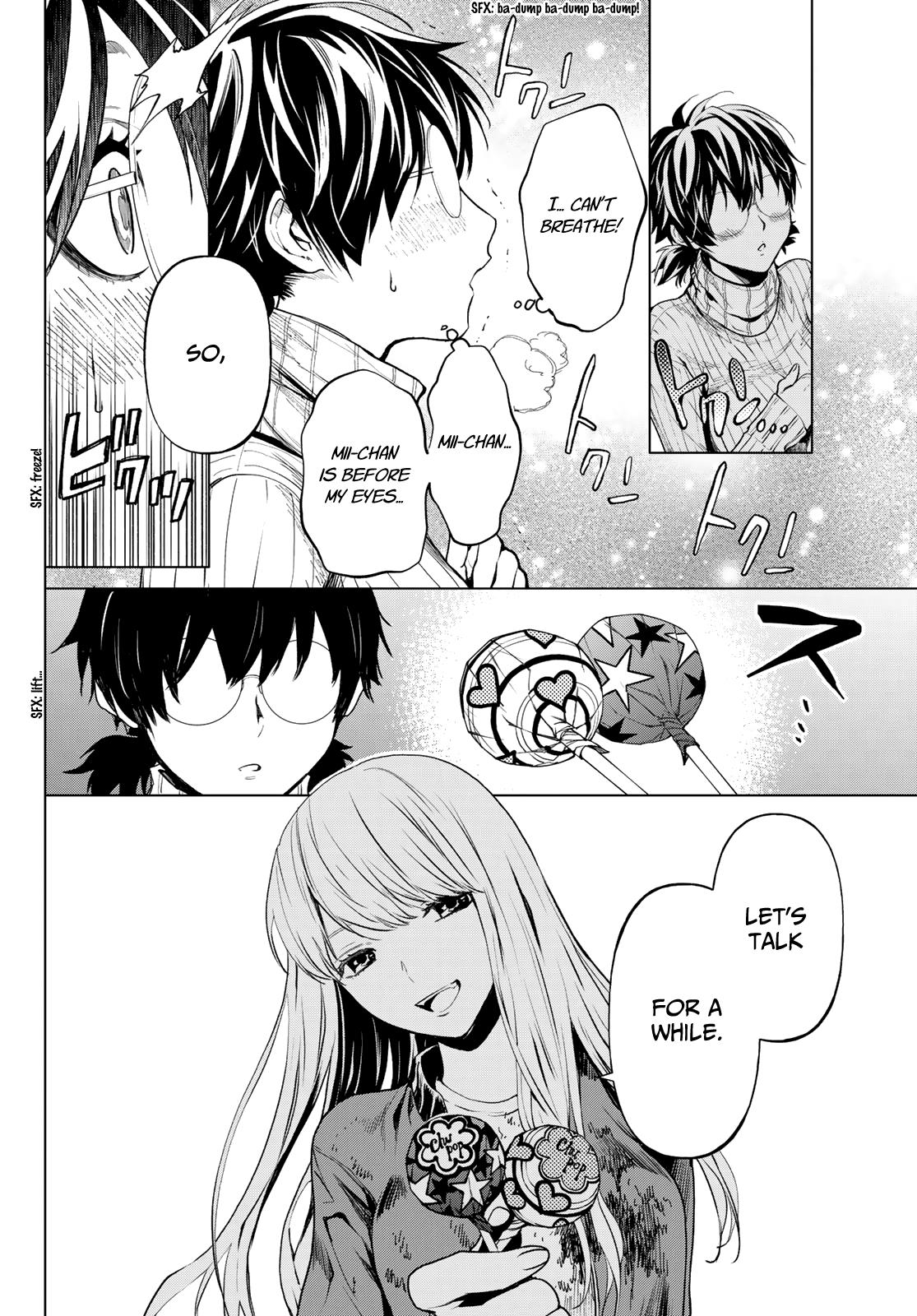 Konya wa Tsuki ga Kirei Desu ga, Toriaezu Shi ne Chapter 43 page 12 - Chapter 43: Close friends