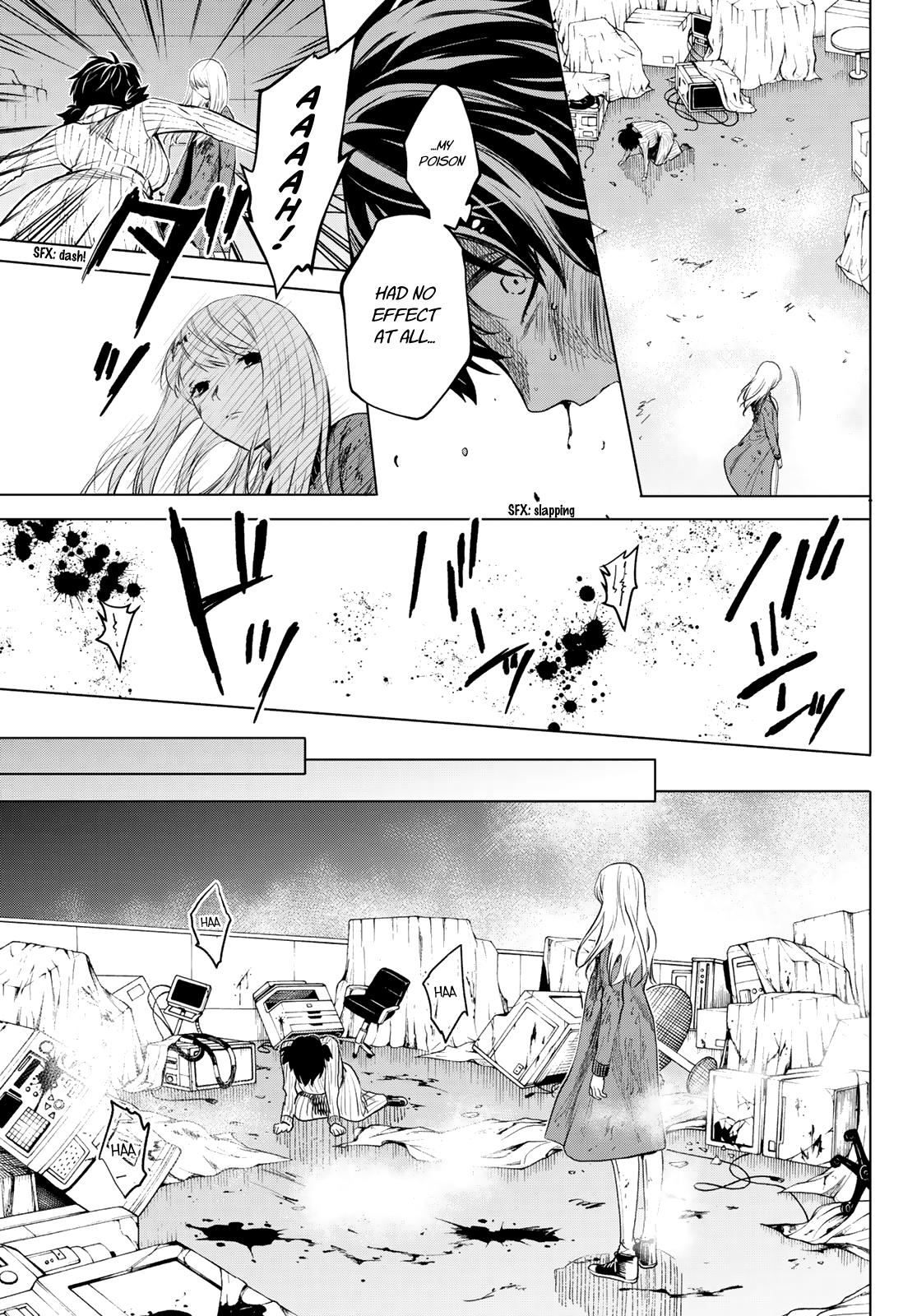 Konya wa Tsuki ga Kirei Desu ga, Toriaezu Shi ne Chapter 43 page 27 - Chapter 43: Close friends