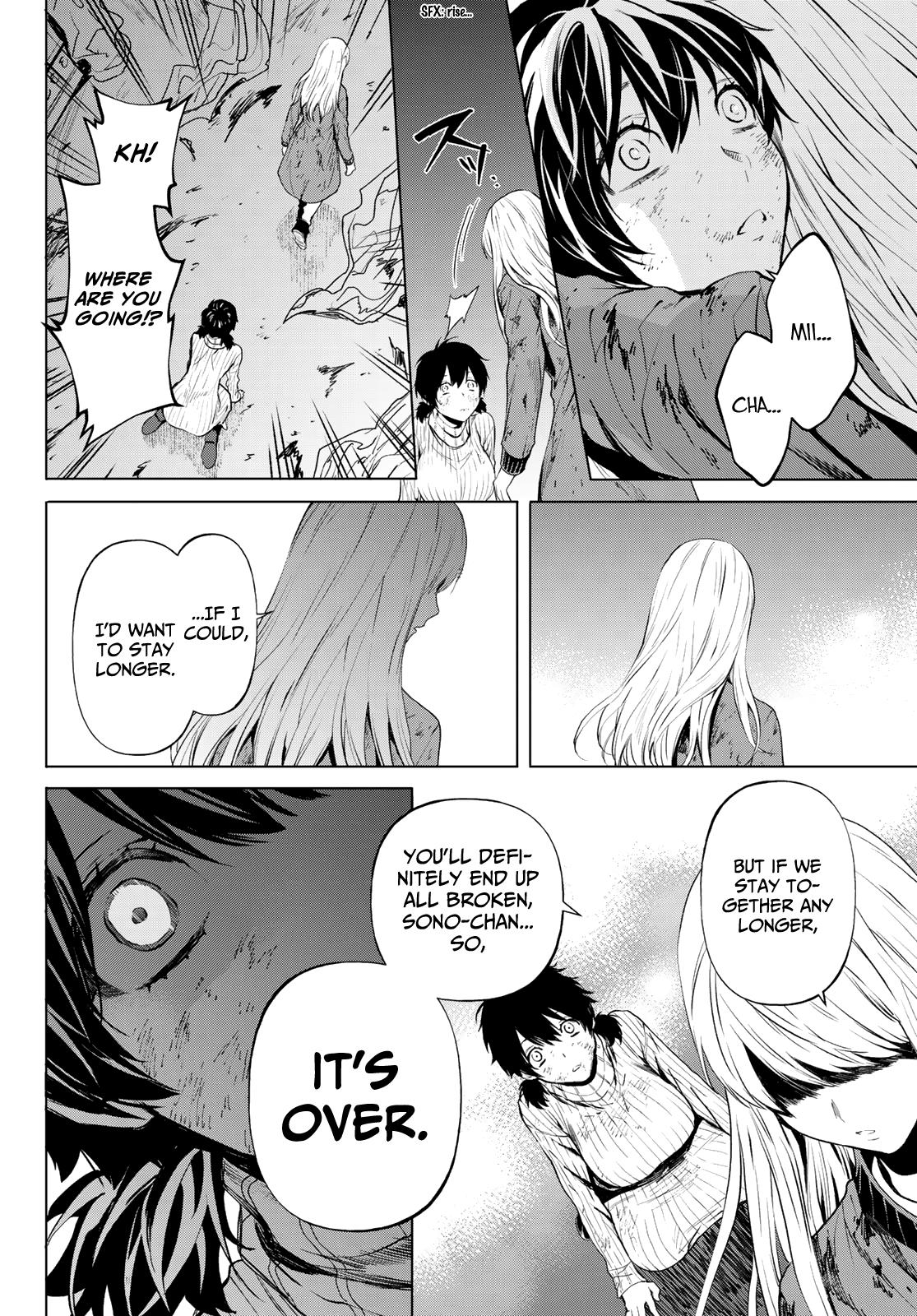 Konya wa Tsuki ga Kirei Desu ga, Toriaezu Shi ne Chapter 43 page 35 - Chapter 43: Close friends