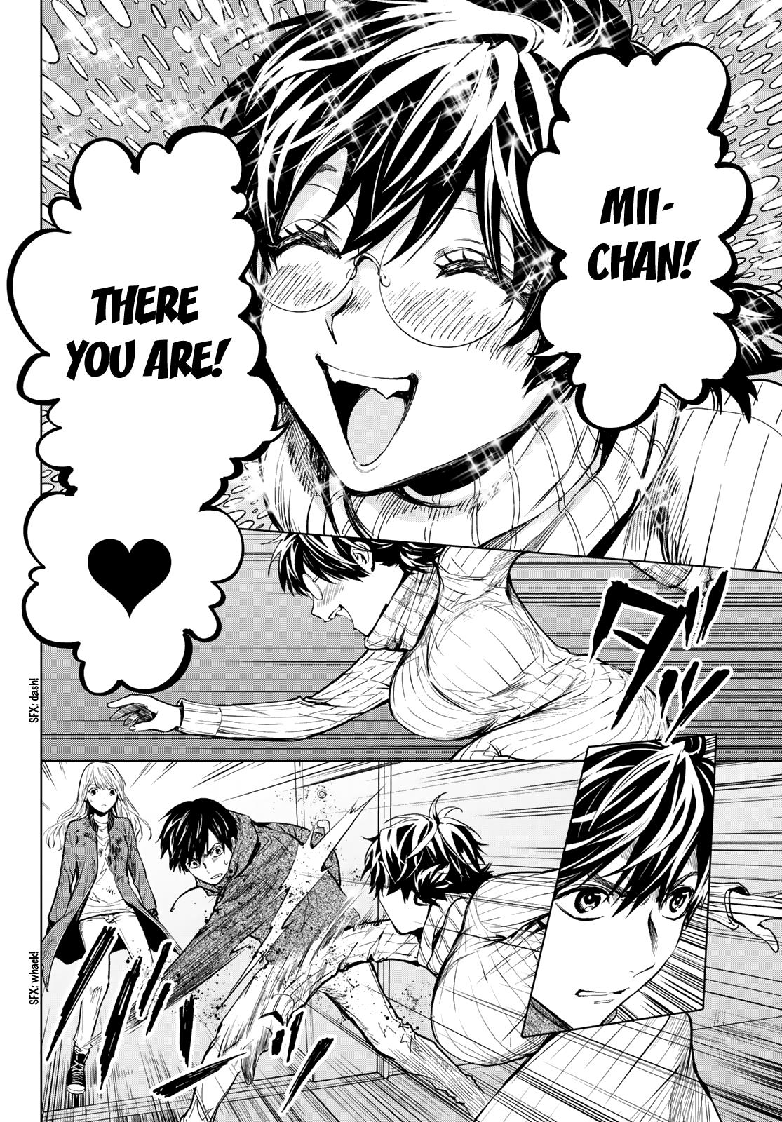 Konya wa Tsuki ga Kirei Desu ga, Toriaezu Shi ne Chapter 43 page 8 - Chapter 43: Close friends