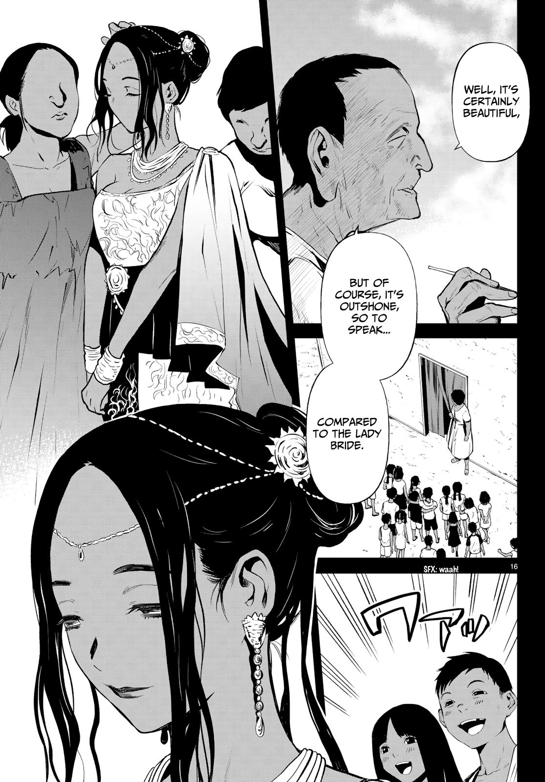 Konya wa Tsuki ga Kirei Desu ga, Toriaezu Shi ne Chapter 44 page 16 - Chapter 44: Origin