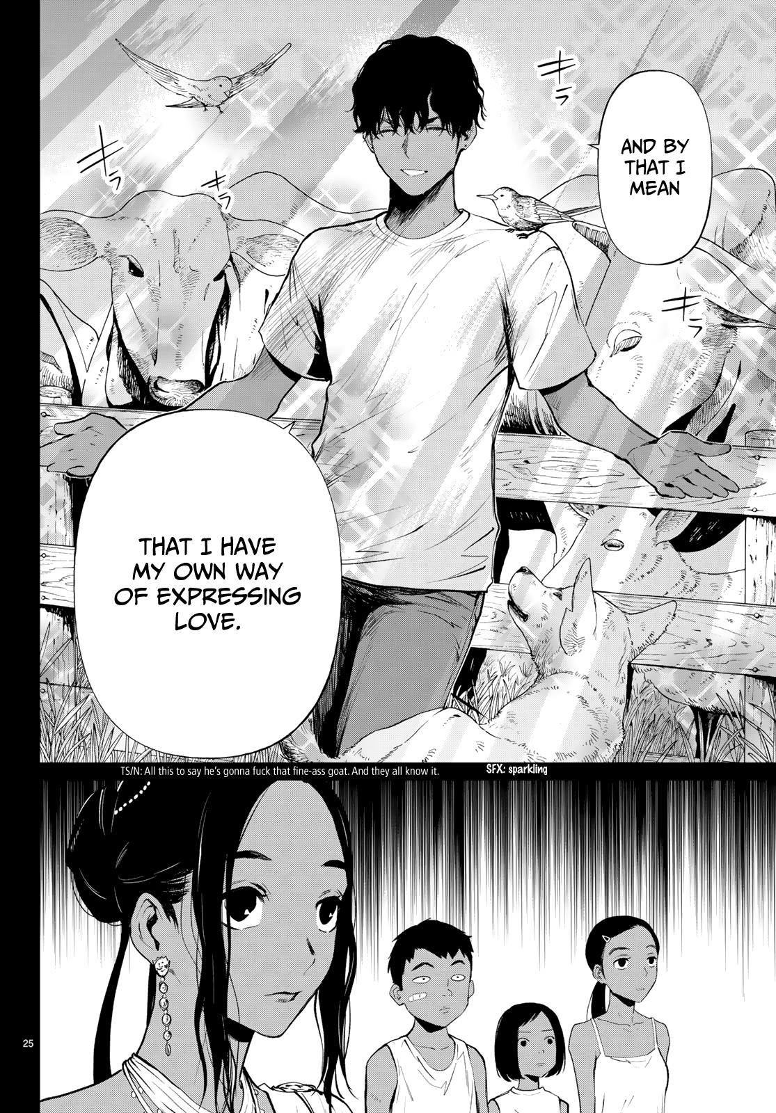 Konya wa Tsuki ga Kirei Desu ga, Toriaezu Shi ne Chapter 44 page 25 - Chapter 44: Origin