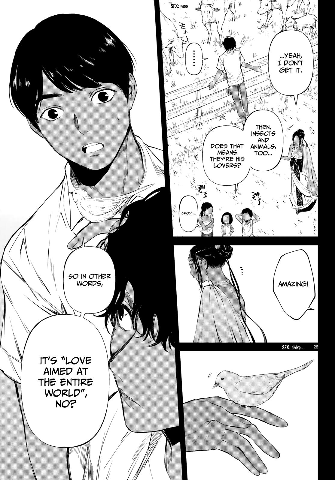 Konya wa Tsuki ga Kirei Desu ga, Toriaezu Shi ne Chapter 44 page 26 - Chapter 44: Origin