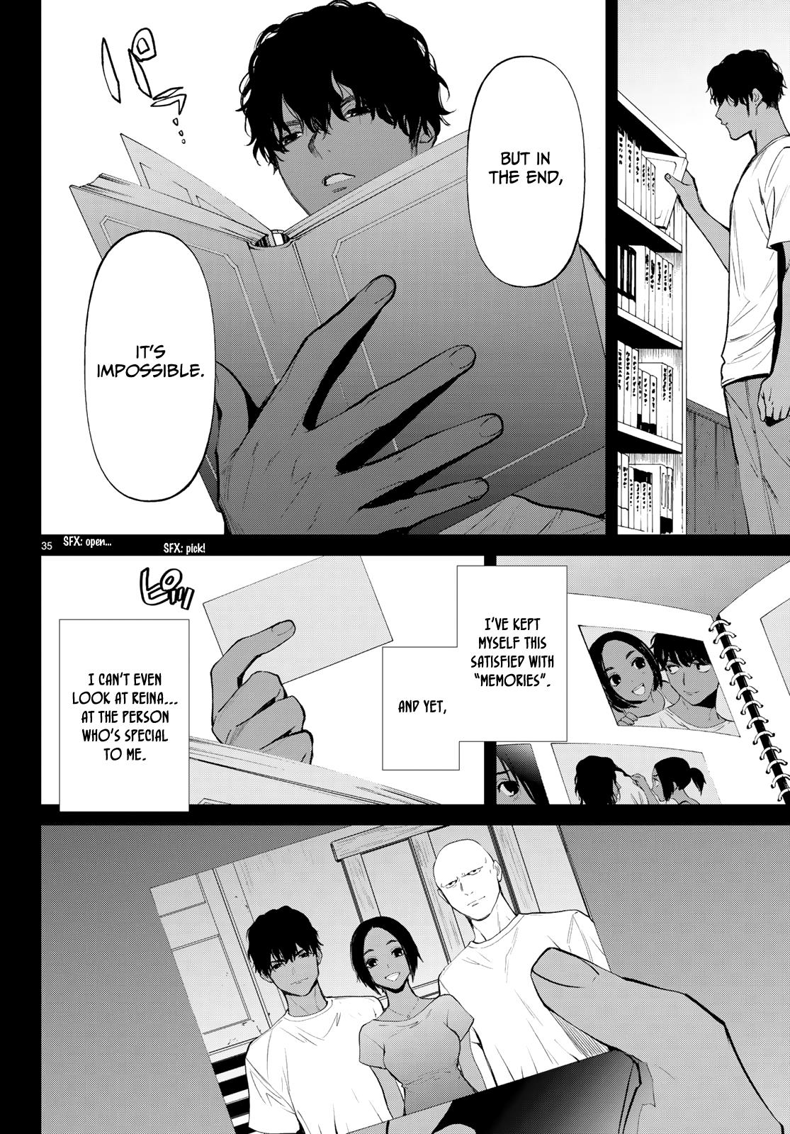 Konya wa Tsuki ga Kirei Desu ga, Toriaezu Shi ne Chapter 44 page 35 - Chapter 44: Origin