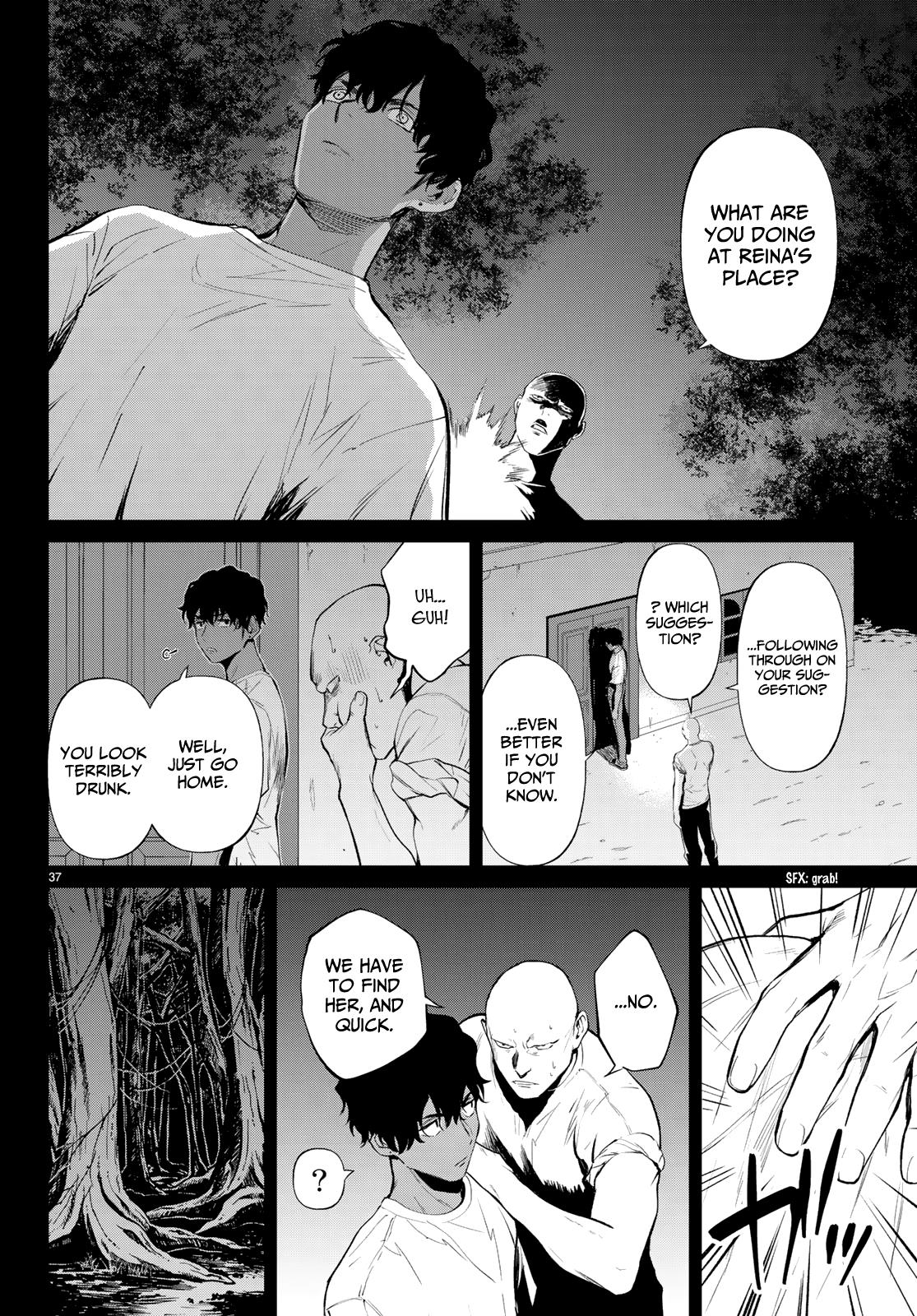 Konya wa Tsuki ga Kirei Desu ga, Toriaezu Shi ne Chapter 44 page 37 - Chapter 44: Origin