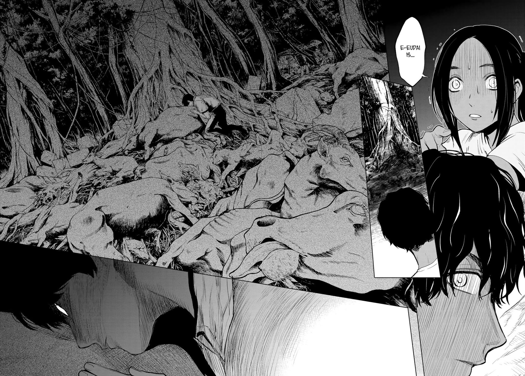 Konya wa Tsuki ga Kirei Desu ga, Toriaezu Shi ne Chapter 44 page 41 - Chapter 44: Origin