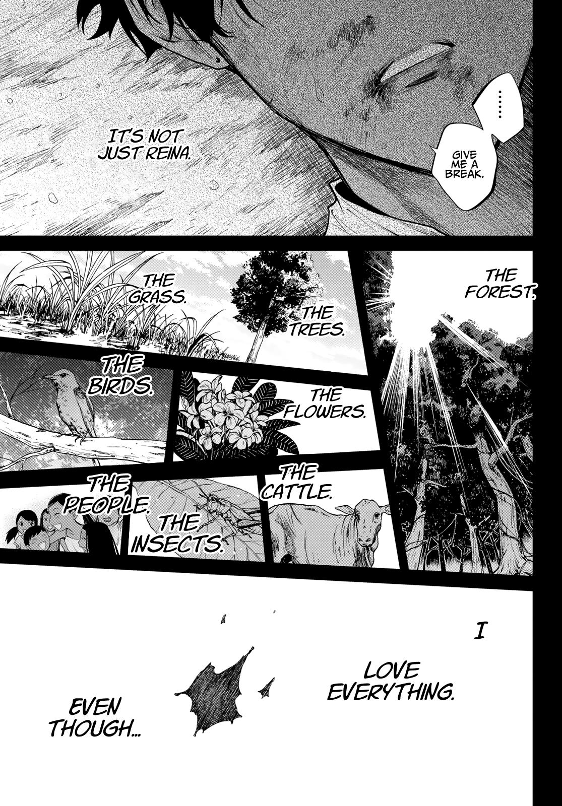 Konya wa Tsuki ga Kirei Desu ga, Toriaezu Shi ne Chapter 45.5 page 17 - Chapter 45.5: Aftermath of an epidemic